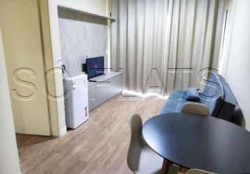 Flat ginza plaza disponível para venda com 40m², 01 dorm e 01 vaga