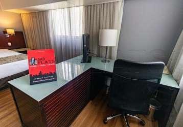 Flat wyndham são paulo berrini disponível para venda com 29m², 1 dormitório e 1 vaga de garagem