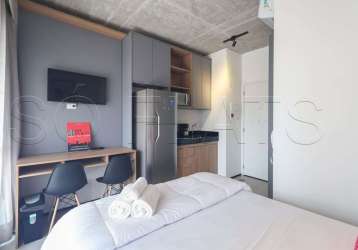 Studio on augusta, apartamento com 23m² e 1 dormitório