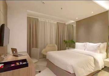 Hilton garden inn belo horizonte, flat disponível para venda com 22m², 1 dormitório e 1 vaga