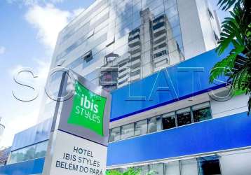 Ibis styles belém do pará, apartamento para investimento disponível para venda