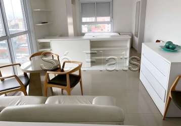 Apartamento para locação na vila mariana com 1 quarto e 45m² próximo a rua vergueiro.