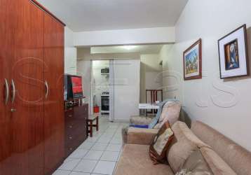 Flat são paulo suite service disponível para venda com 37m², 1 dormitório e 1 vaga de garagem