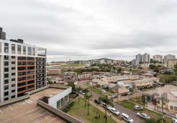 Excelente sala comercial no empreendimento morano, localizada na avenida icarai, 1717, cristal, porto alegre. possui área privativa de 37.91m² e área total de 63.62m². conta com 1 banheiro social, vis