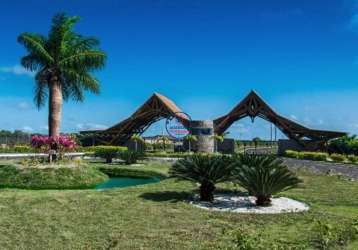 Venda de terreno em condomínio fechado, estilo moradia no campo - condomínio residence fazenda real i