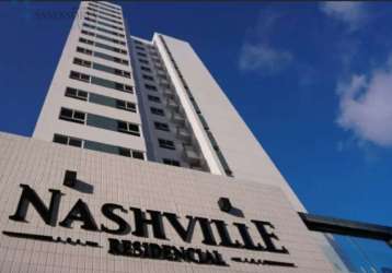 Nashville residencial - venda de apartamento em lagoa nova, pertinho do midway e unp