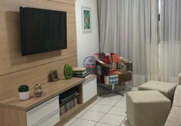 Apartamento à venda em capim macio, natal-rn: 3 quartos, 1 suíte, sala ampla, 3 bwcs, 2 vagas de garagem, 87m² - imperdível!