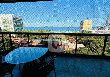 Ipanema, country residence service, vista mar, 106m2, 1 vaga.