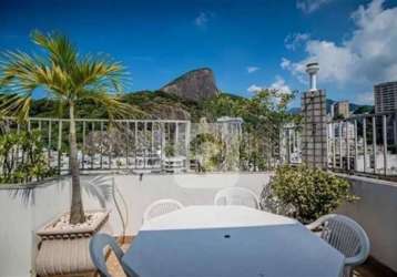 Vende cobertura triplex no leblon com vista panoramica com 360° graus 4 quartos 240m²