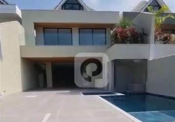 Excelente casa 4 suites no blue house - barra da tijuca