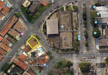 Terreno à venda, 290 m² por r$ 1.500.000,00 - ponta da praia - santos/sp