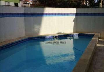 Casa com 6 dormitórios à venda por r$ 3.000.000,00 - embaré - santos/sp