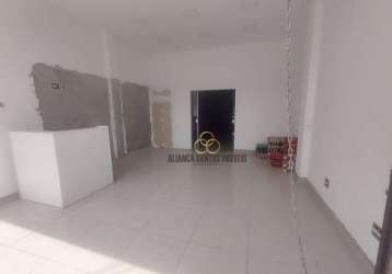 Loja à venda, 140 m² por r$ 900.000,00 - vila mathias - santos/sp