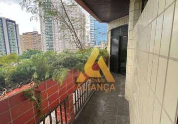 Apartamento com 5 dormitórios à venda por r$ 1.800.000,08 - aparecida - santos/sp