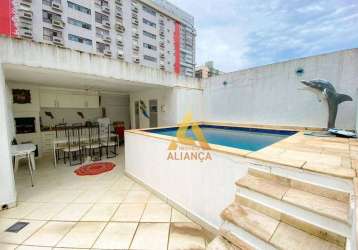 Casa com 3 dormitórios à venda por r$ 1.390.000,00 - gonzaga - santos/sp