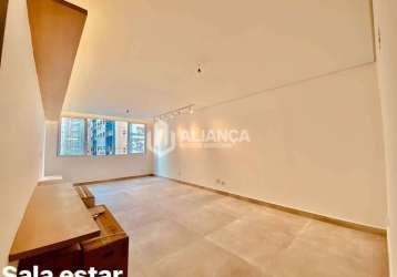 Apartamento com 3 dormitórios à venda, 127 m² por r$ 1.349.000,00 - gonzaga - santos/sp