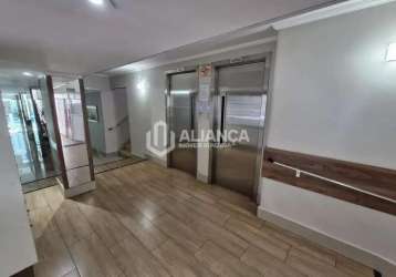 Apartamento com 1 quarto, josé menino - santos