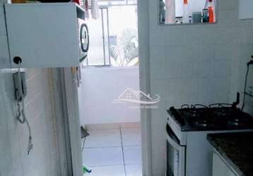 Apartamento com 1 dormitório à venda, 53 m² por r$ 200,00 - vila júlia - guarujá/sp