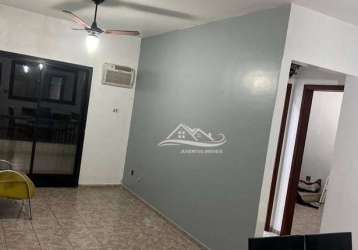 Apartamento com 1 dormitório à venda, 75 m² por r$ 270.000,00 - vila tupi - praia grande/sp