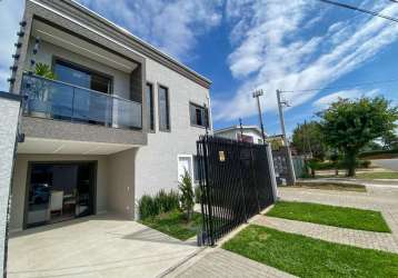 Casa com 3 quartos à venda na rua jussara, 4, sítio cercado, curitiba por r$ 900.000