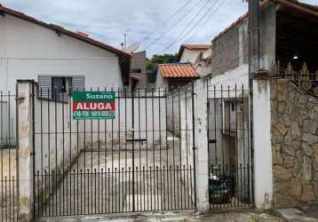 Casa para locação em suzano, parque santa rosa, 1 dormitório, 1 banheiro, 1 vaga