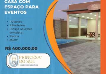 Casa com espaço para eventos no bairro flamboyant