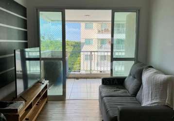 Apartamento 2/4 com linda vista para o verde em patamares