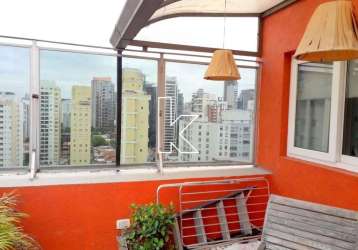 Cobertura com 4 quartos à venda na rua santa justina, 277, vila olímpia, são paulo por r$ 3.199.000