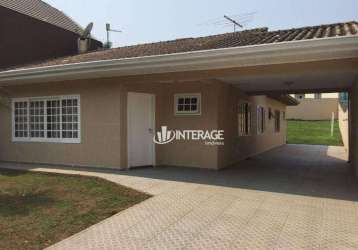 Casa com 3 dormitórios à venda, 123 m² por r$ 690.000,00 - santa felicidade - curitiba/pr