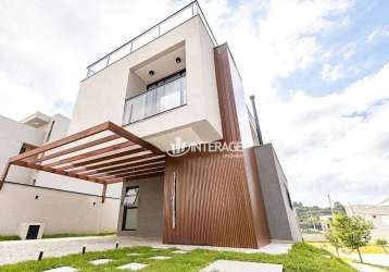 Casa com 3 suítes à venda, 187 m² por r$ 1.395.000 - santa cândida - curitiba/pr