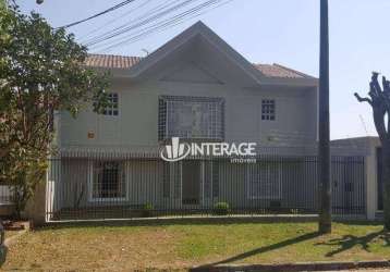 Casa com 7 dormitórios à venda, 450 m² por r$ 2.280.000,00 - santa quitéria - curitiba/pr