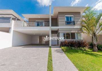 Casa com 4 dormitórios à venda, 307 m² por r$ 3.198.000,00 - santa felicidade - curitiba/pr