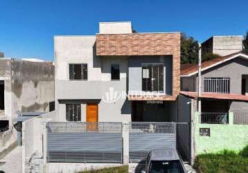 Sobrado com 3 quartos à venda, 114 m² por r$ 579.000 - santo inácio - curitiba/pr