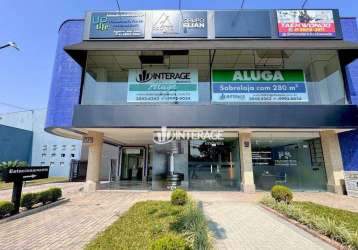 Loja comercial para alugar, 279 m² por r$ 12.900,00/mês - santa felicidade - curitiba/pr