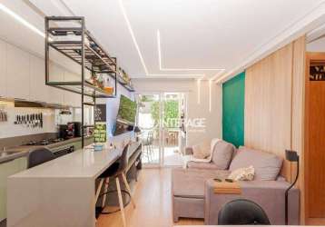 Apartamento garden com 2 dormitórios à venda, 90 m² por r$ 695.000,00 - ecoville - curitiba/pr