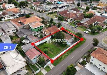 Terreno à venda, 540 m² por r$ 580.000,00 - santa felicidade - curitiba/pr