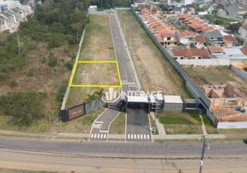 Terreno em condomínio fechado à venda, 402 m², santa felicidade - curitiba/pr