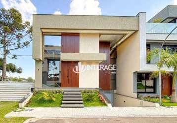 Casa com 4 dormitórios à venda, 473 m² por r$ 4.730.000,00 - santo inácio - curitiba/pr