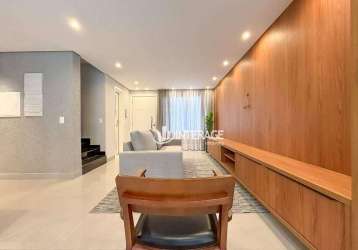 Sobrado com 3 dormitórios à venda, 152 m² por r$ 1.090.000,00 - santa felicidade - curitiba/pr