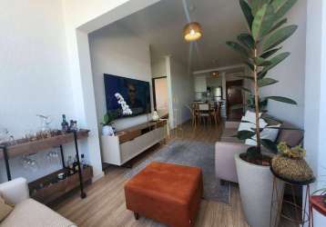 Apartamento com 73m² com 2 dormitórios sendo 1 suite no edifício prime em taubaté sp