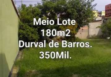 Lote no durval de barros