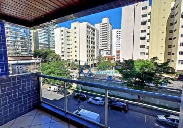 Apartamento 4 quartos sendo 3 suítes à venda, 210 m² por r$ 1.350.000 - praia da costa - vila velha/es