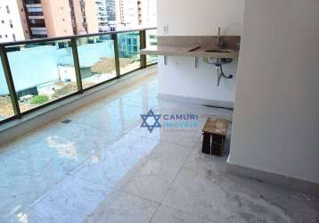 Apartamento com 4 dormitórios à venda, 144 m² por r$ 1.590.000,00 - praia da costa - vila velha/es