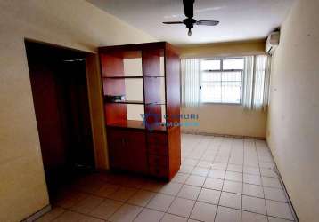 Apartamento com 1 dormitório à venda, 52 m² por r$ 350.000,00 - praia da costa - vila velha/es