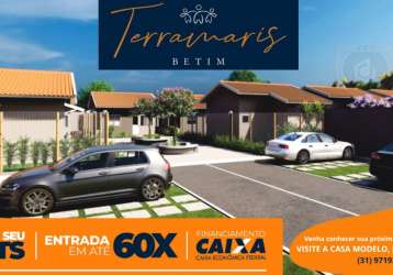 Terramaris betim - casas planejadas no bairro marimbá