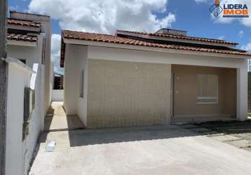 Casa residencial para venda no condomínio árbol residence, sim, feira de santana, 2 quartos, 1 suíte, 1 sala, 1 banheiro, 2 vagas, 180m² área total.