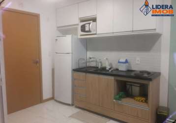 Apartamento residencial para venda no condomínio studio smart itapuã, piatã, salvador, mobiliado, 1 quarto, 1 sala, 1 banheiro, 1 vaga,