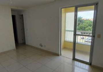 Apartamento residencial para venda em condominio fechado, boa união (abrantes), camaçari, 2 quartos, 1 suíte, 1 sala, 2 banheiros, 1 vaga, 63m² área