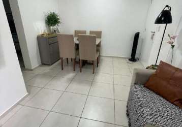 Apartamento residencial para locação em condominio fechado, papagaio, feira de santana, mobiliado, 2 quartos, 1 sala, 1 banheiro, 1 vaga, 60m² área