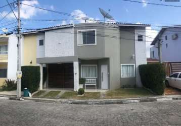 Casa residencial para locação no condomínio garden ville, lagoa salgada, feira de santana, 4 suítes, 3 salas, 5 banheiros, 1 vaga, 150m² área total.